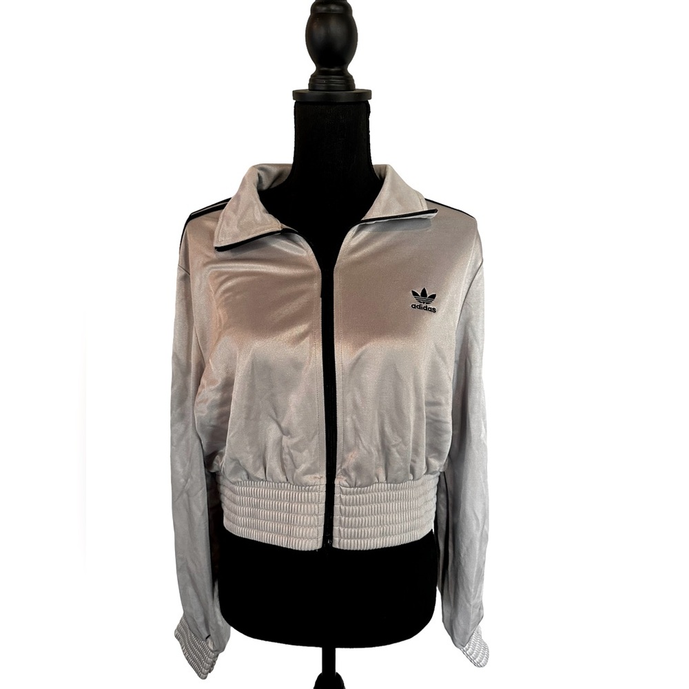Adidas Cropped Zip Up